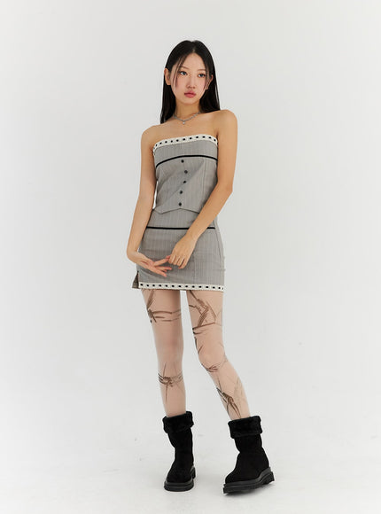 lace-stripe-tailored-mini-skirt-cn314