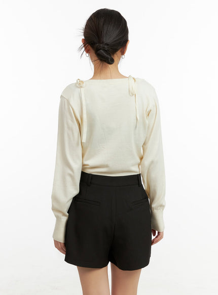 v-neck-strap-buttoned-cardigan-ou407