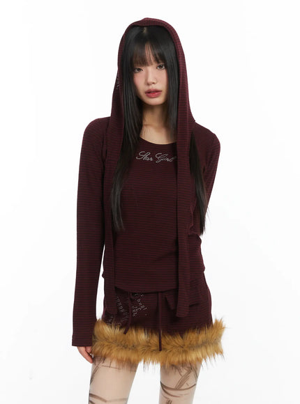 striped-embroidered-long-sleeve-hoodie-cd518