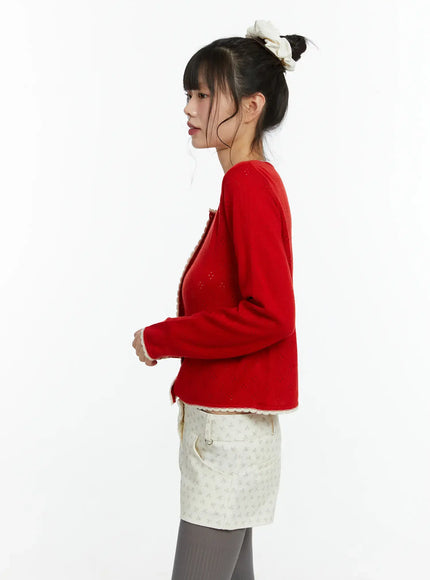 contrast-pointelle-lace-trim-cardigan-cf509