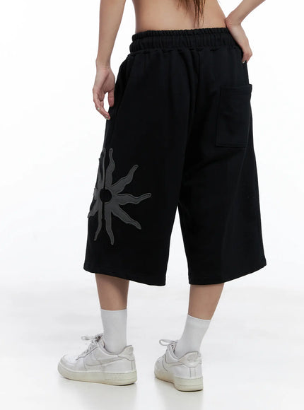 sun-patch-bermuda-sweatshorts-cl511