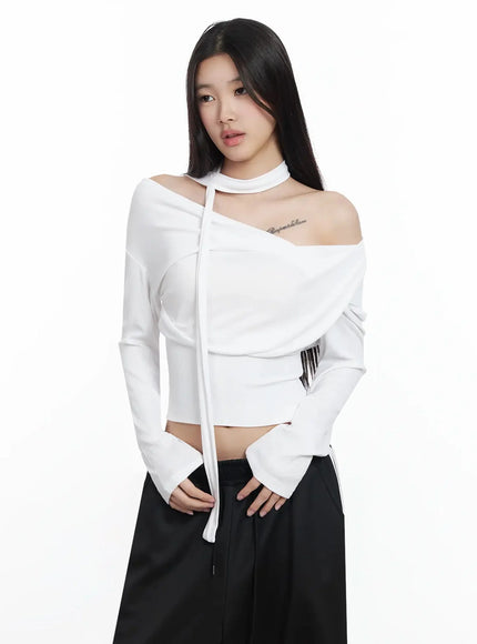 ribbed-off-shoulder-top-and-scarf-set-im506