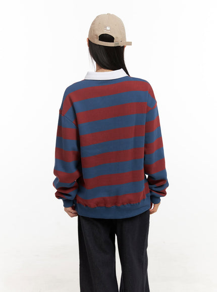 striped-long-sleeve-oversized-polo-cd430