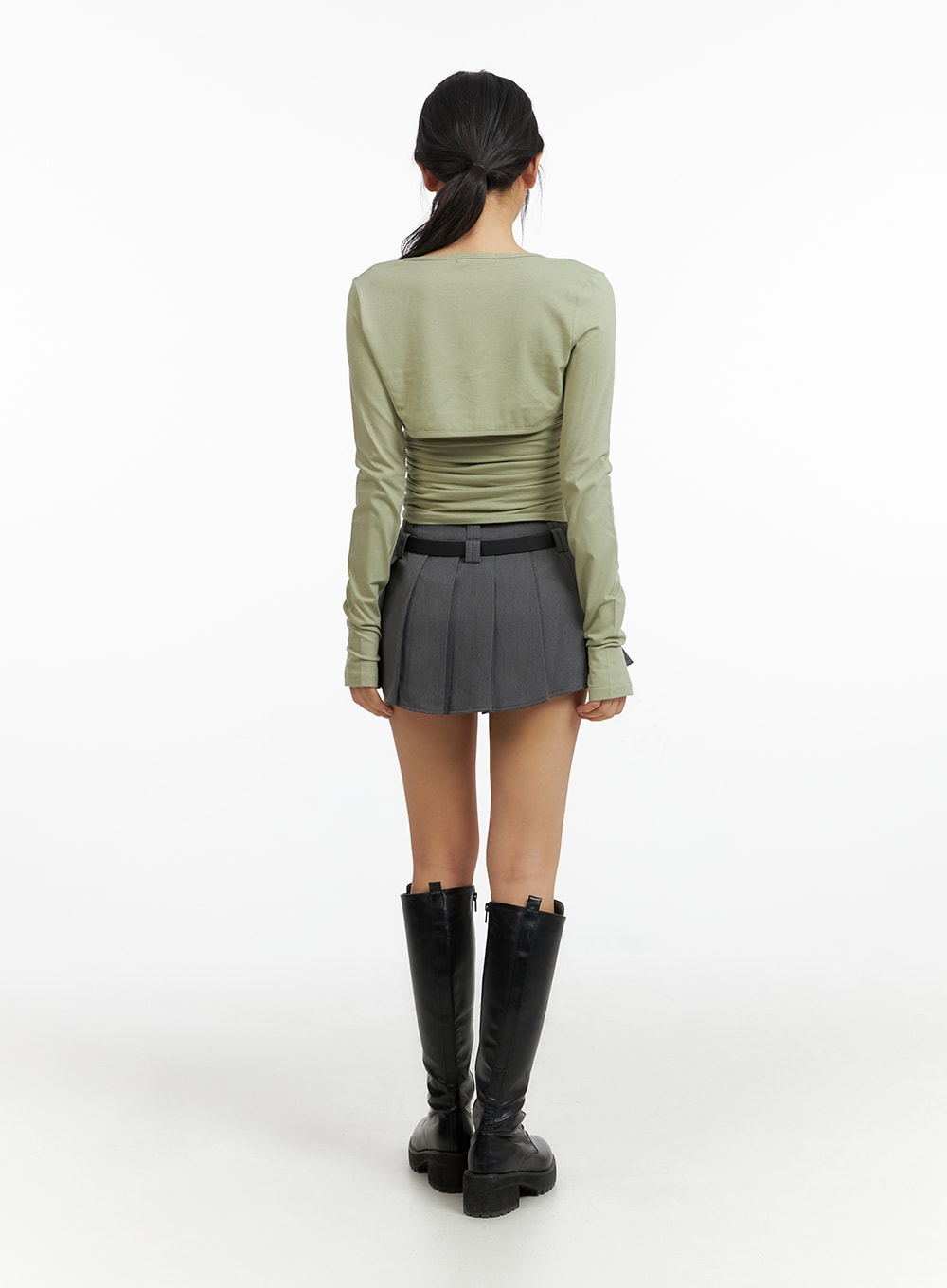 pleated-mini-skirt-with-belt-cf408