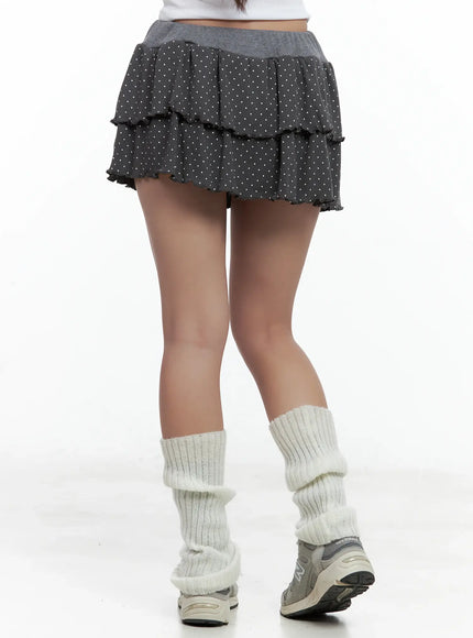polka-dot-tiered-mini-skirt-cl509