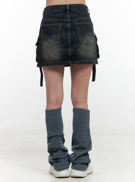 denim-buckle-mini-skirt-on404