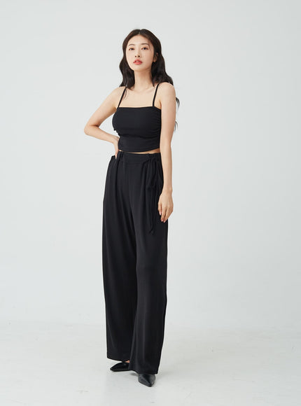 Sleeveless Crop Top IU26