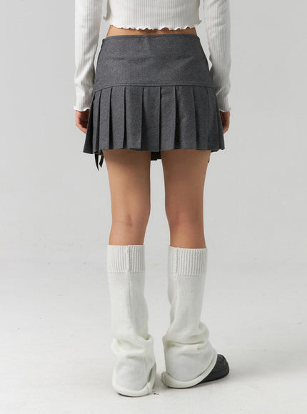 ribbon-pleated-mini-skirt-cs320