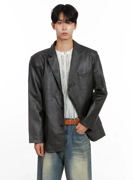 mens-faux-leather-blazer-jacket-io516