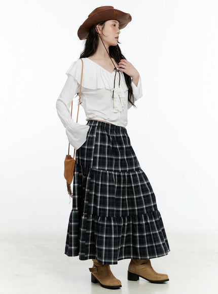 Ruffle Flare Sleeved Cardigan CN517