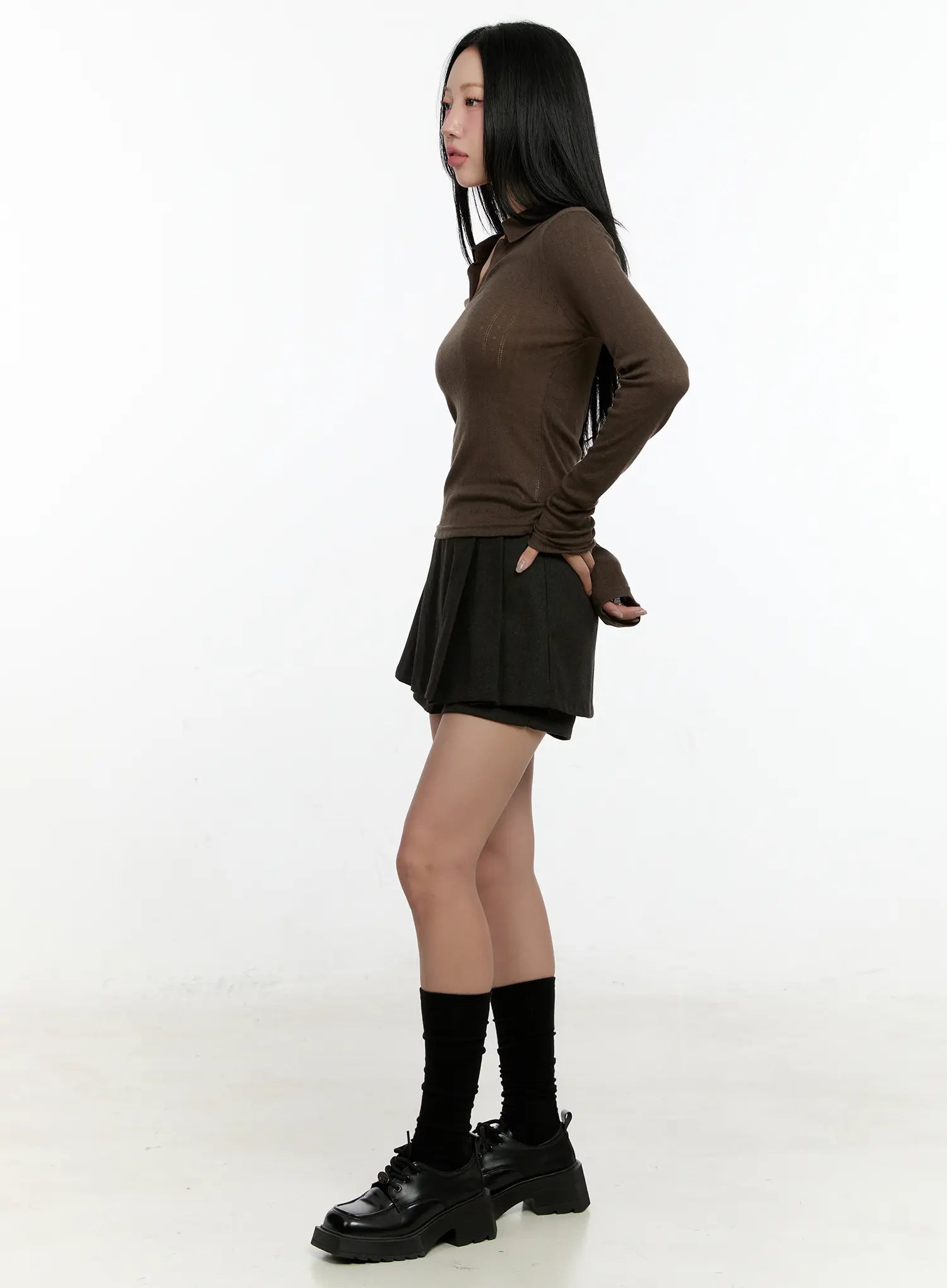 trendy-pleated-mini-skort-cn505