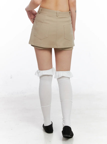 Studded Mini Skorts CO507
