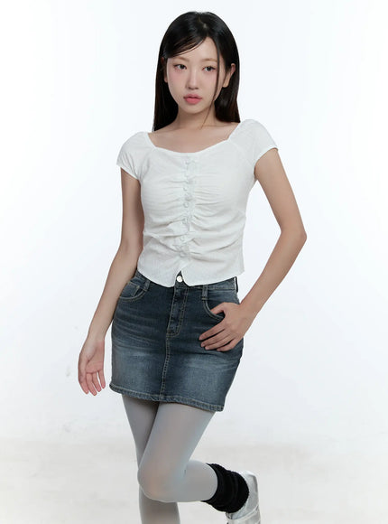 shirred-slim-fit-shirt-cu527