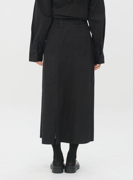 Cotton Maxi Skirt J21