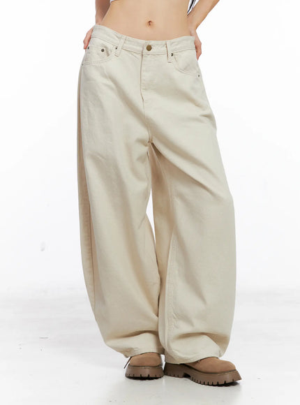 angel-back-embroidered-wide-leg-beige-cotton-pants-cs511