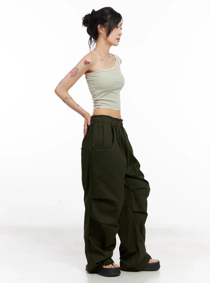 casual-wide-leg-pintuck-cotton-pants-cl525