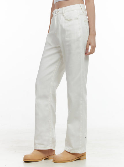 tailored-fit-solid-cotton-pants-os411