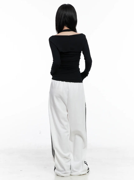 contrast-stripe-wide-pants-cs526
