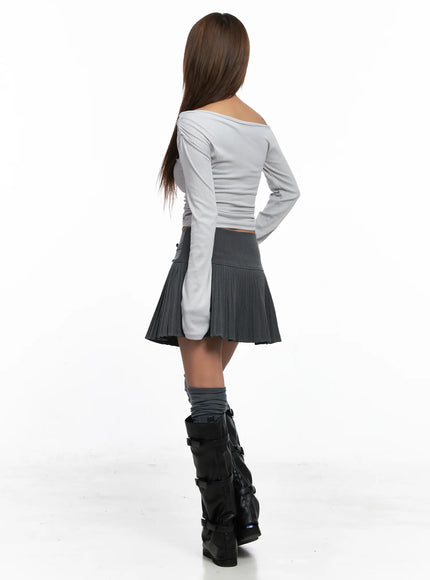 pleated-bow-accent-mini-skirt-co510