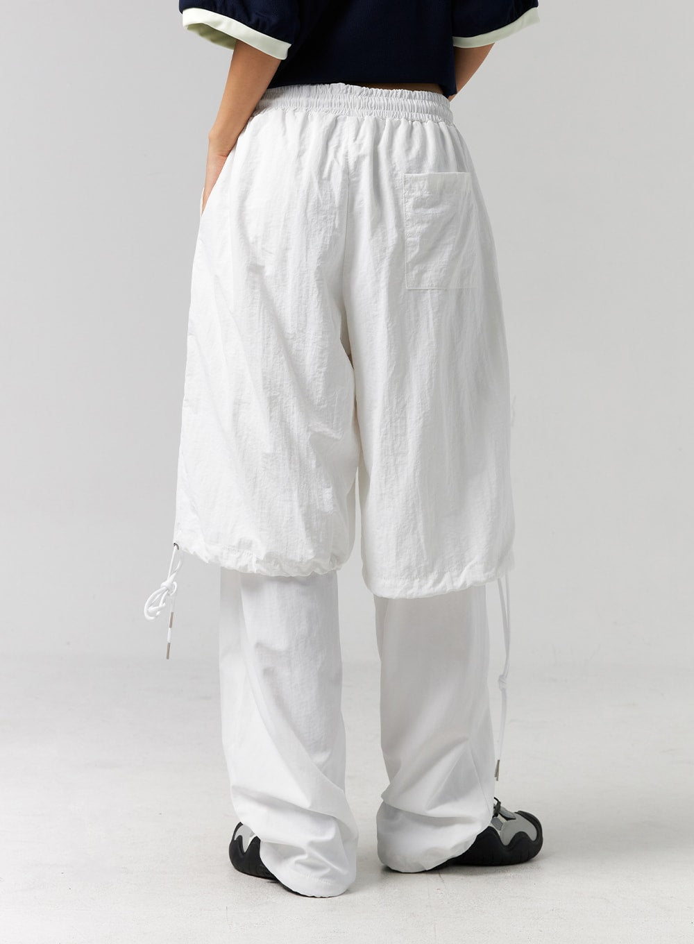 Wide Fit Parachute pants with 20% discount!