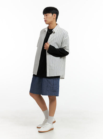 mens-oversize-stripe-cotton-shirt-cl429