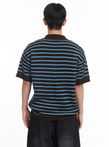 mens-buttoned-short-sleeve-sweater-iy522