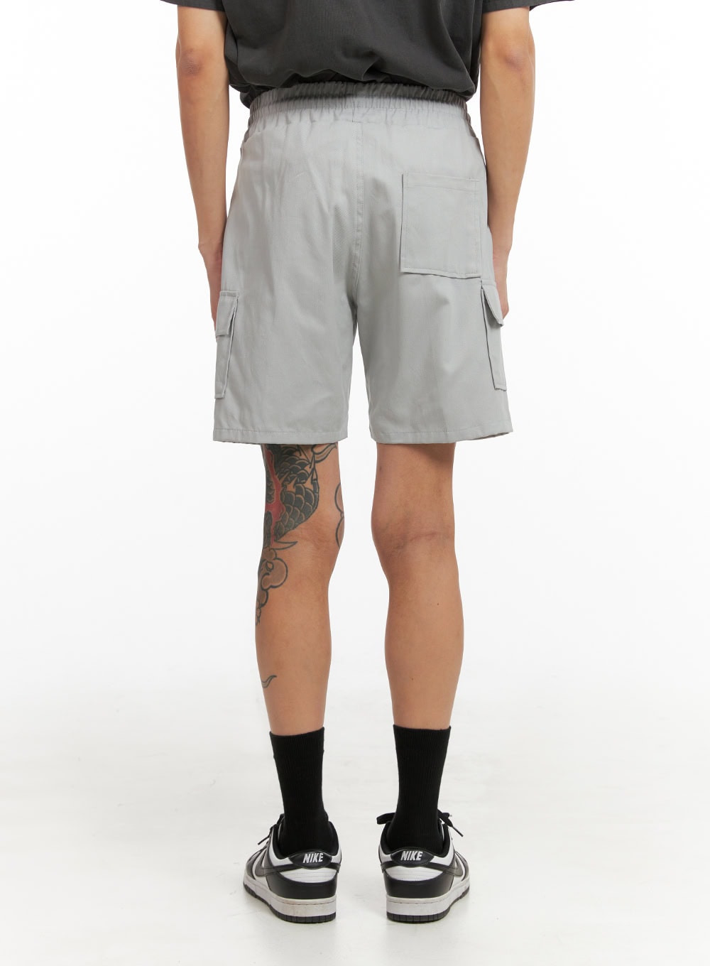 Men's Cargo Pocket Shorts (Gray) IY416