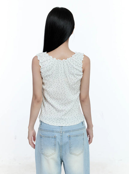 ruffle-v-neck-sleeveless-top-cg512