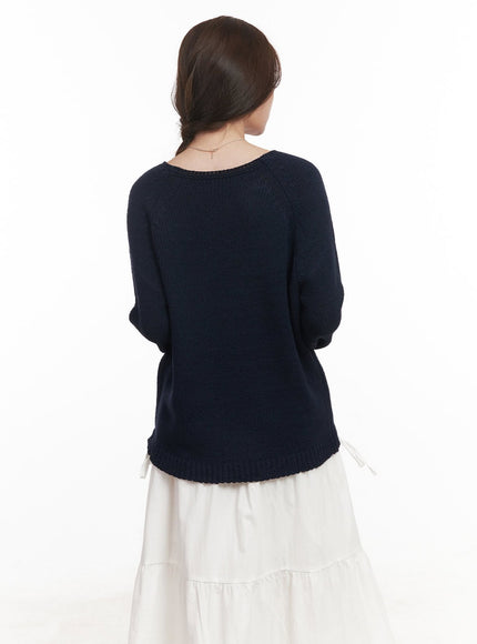 Cozy Loose-Fit Knit Sweater  CM511