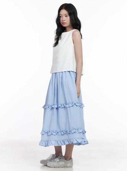 frill-flare-midi-skirt-ca509