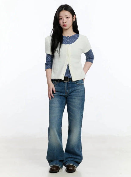 textured-knit-shoulder-puff-short-sleevecardigan-im513