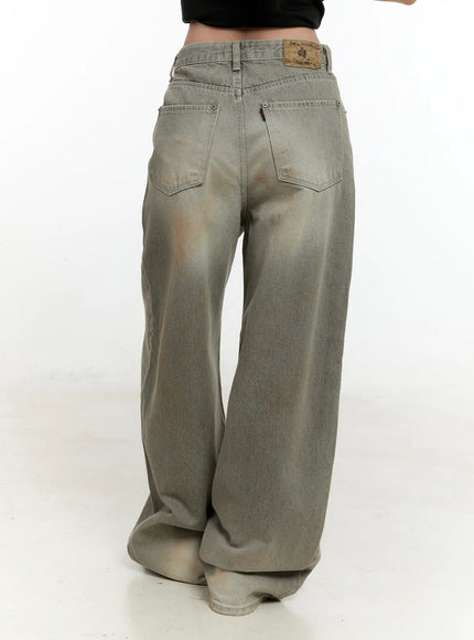 Martin Vintage Wide-Leg Jeans CN506