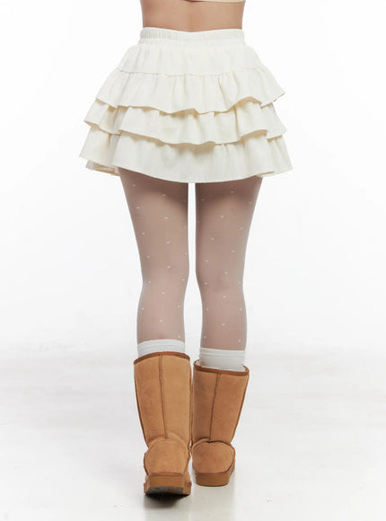 corduroy-ruffle-layered-mini-skirt-cn514