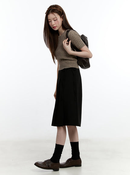 Baguette Faux Leather Shoulder Bag CM521