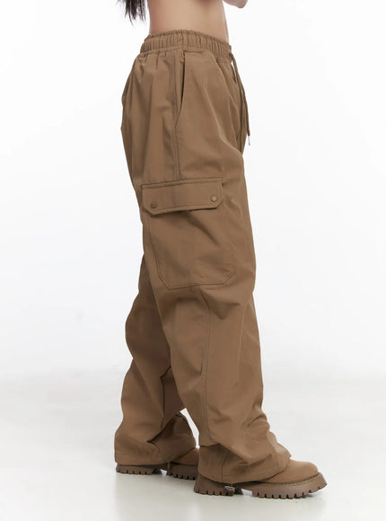 Wide Leg Cargo Pants CD530