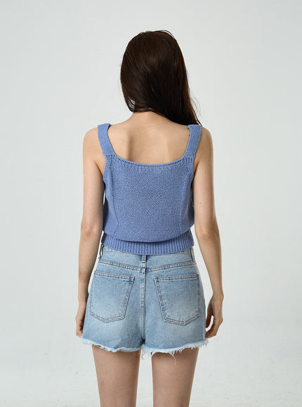 Basic Knitted Tank Top CU7