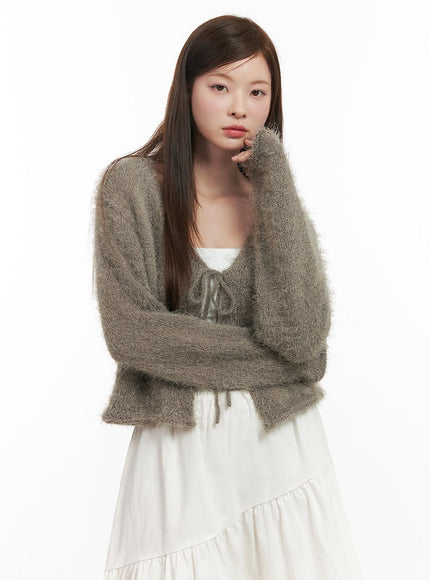 fuzzy-ribbon-tie-cardigan-ij527