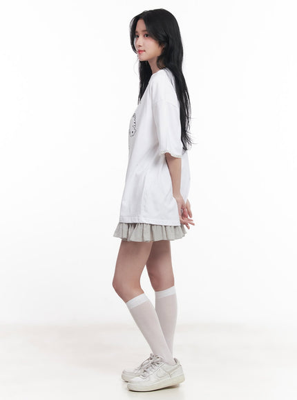 lace-graphic-oversize-t-shirt-cy526