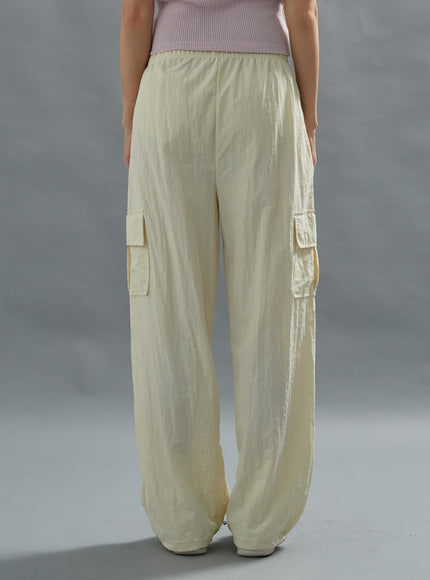 Loose Fit String Cargo Pants CG01