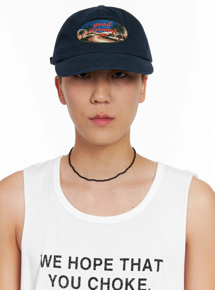 Men's Embroidered Vintage Cap IG508