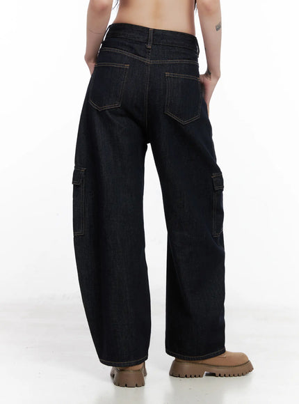 Journi Cargo Wide-Leg Jeans CN512