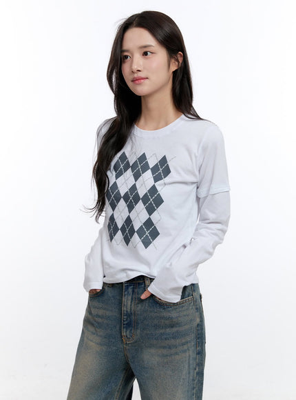 argyle-print-long-sleeve-top-on418