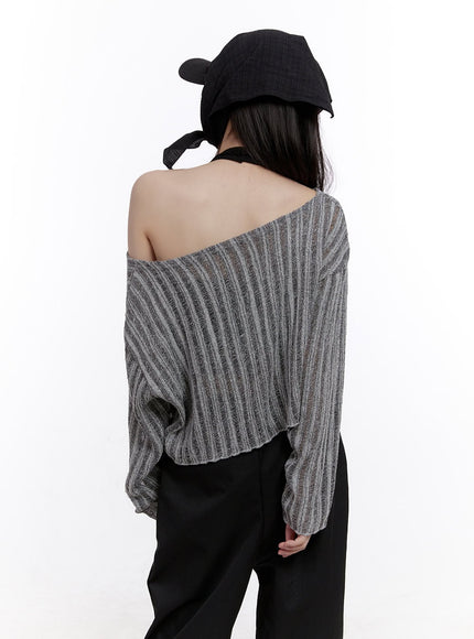 sheer-one-shoulder-crop-sweater-cf511