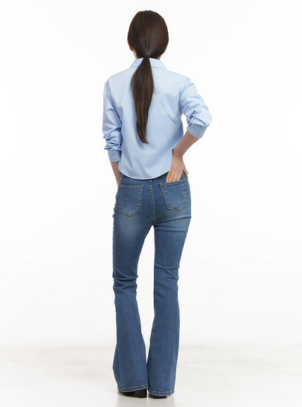 Paulina Slim-Fit Bootcut Jeans CM511