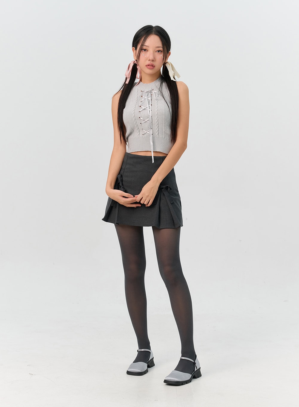 Again 1231 [S, Black] Mini Skirt Leggings : : Clothing