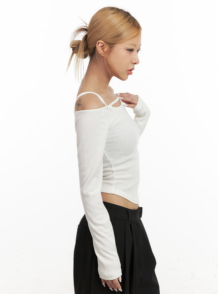 ribbon-off-shoulder-strappy-top-cj508