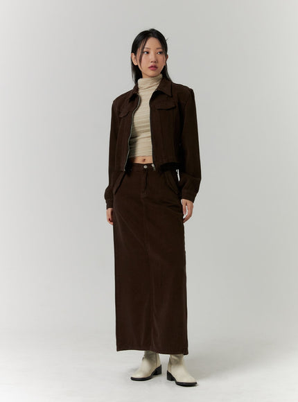 plush-pants-and-collar-zipper-jacket-cd315