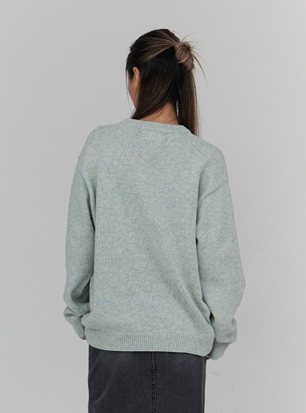 Round Neck Knit Unisex CN18