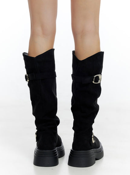 buckle-platform-long-boots-co426