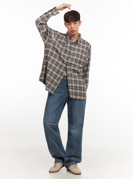 mens-oversized-checkered-collar-shirt-if517
